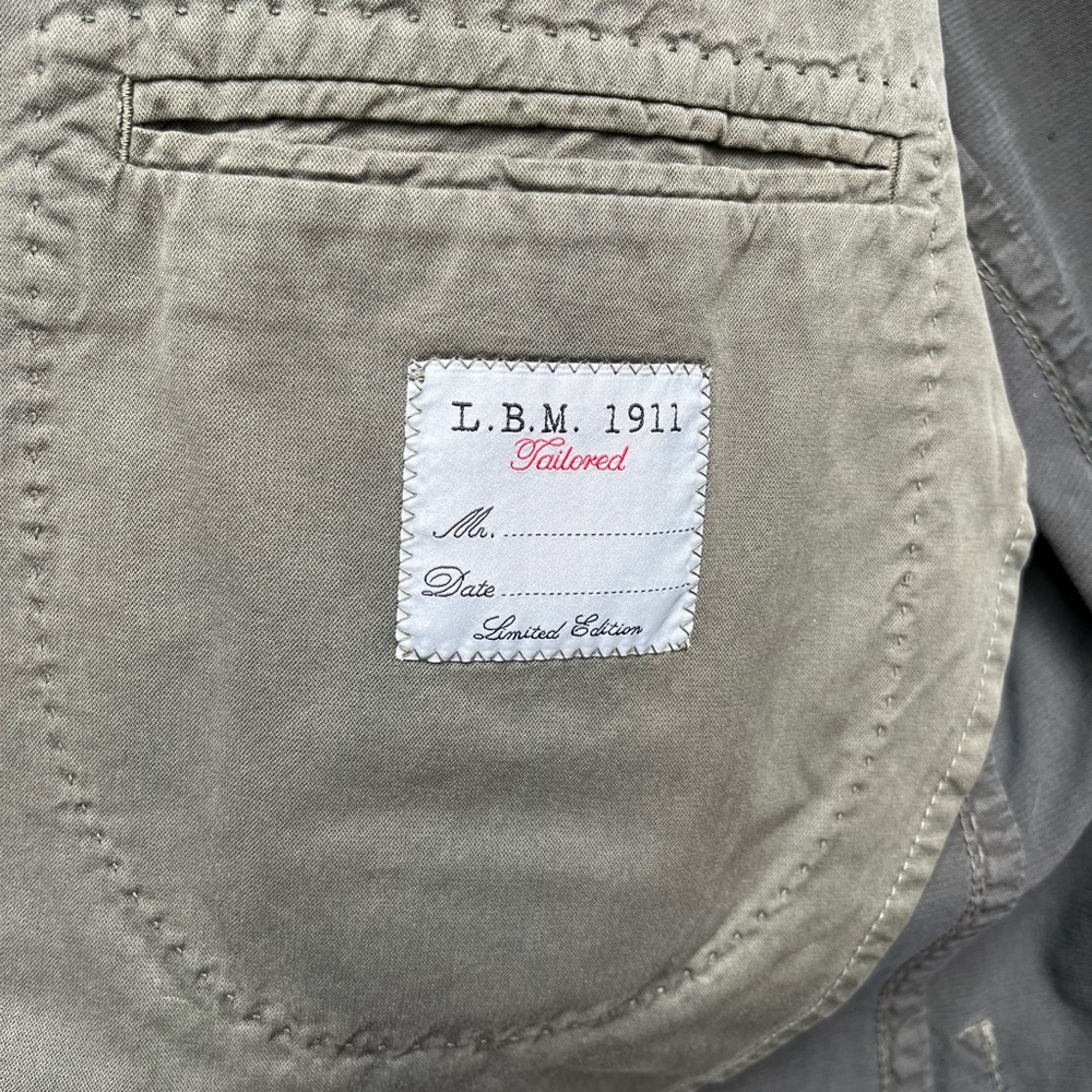 L.B.M. 1911 Italian Cotton Sport Coat - Picture 4 of 5